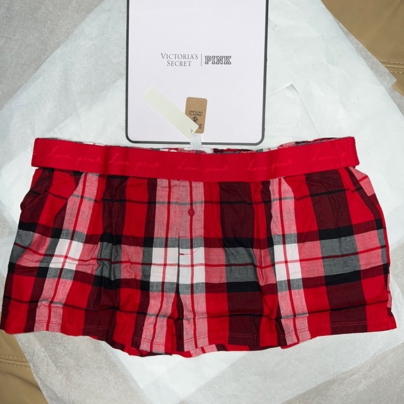 (XL) Victoria’s Secret Plaid Flannel Pajama Short - Picture 11 of 16